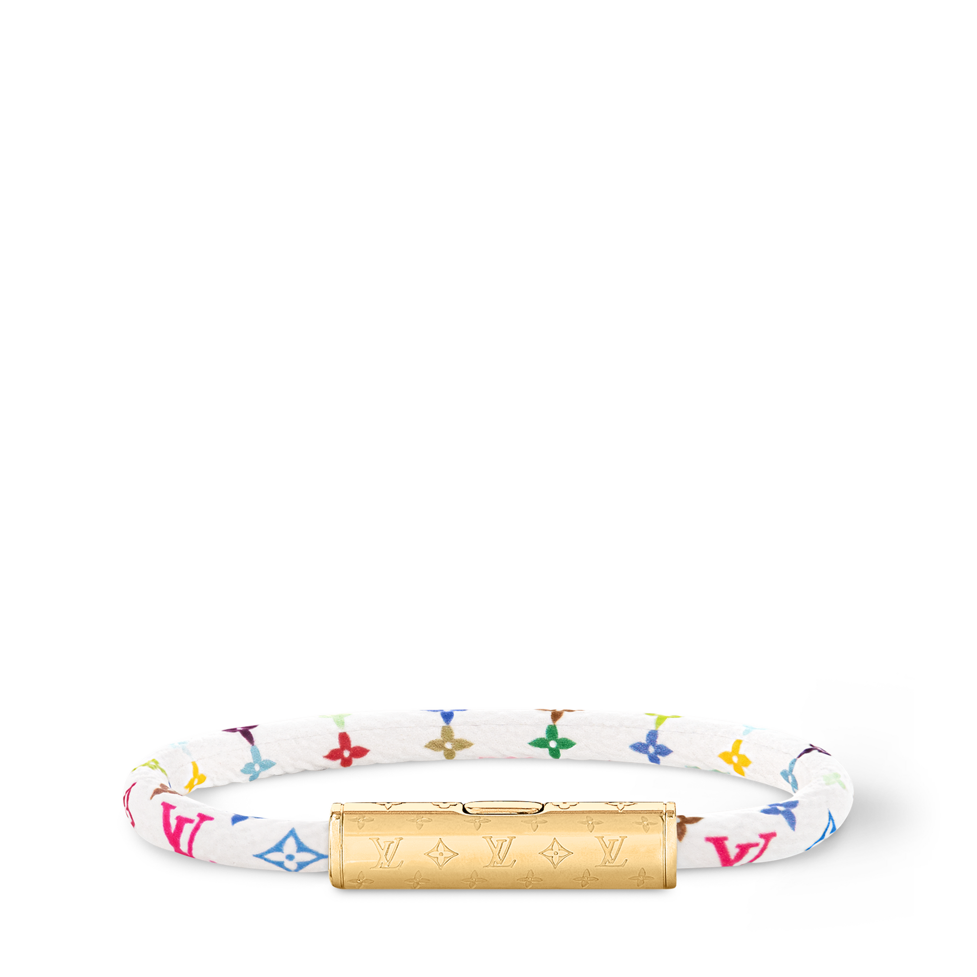 LOUIS VUITTON クリア カラフル モノグラム バングル LOUIS VUITTON クリア カラフル モノグラム バングル LOUIS VUITTON